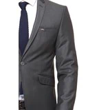 VALGFRIT JAKKESÆT/SMOKING + SKJORTE + BÆLTE + SLIPS/BUTTERFLY fra Billigejakkesaet.dk